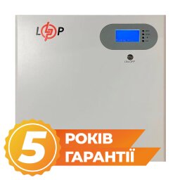 Акумулятор LP LiFePO4 51,2V - 100 Ah 5120Wh (Smart BMS 100A) з LCD WAB RS485/CAN