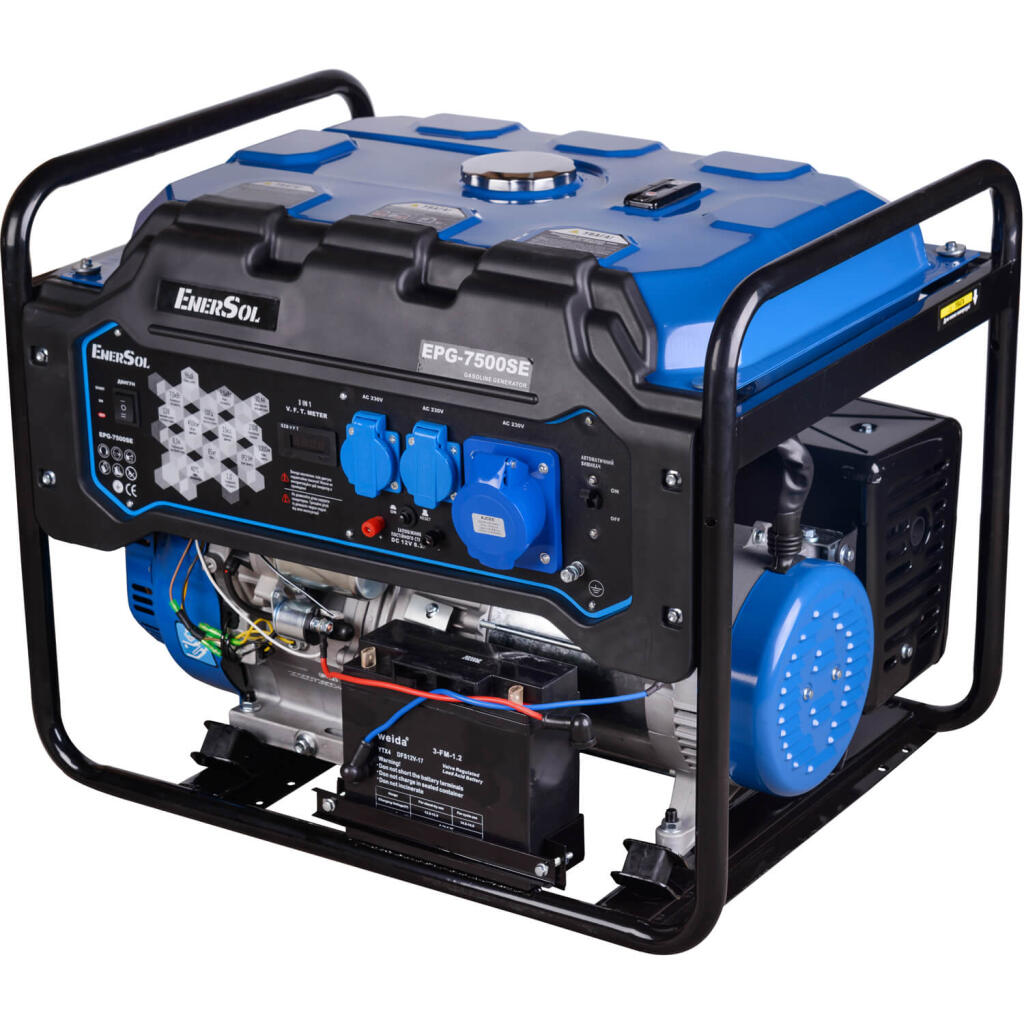 Генератор бензиновый EnerSol EPG-7500SE EPG-7500SE - Изображение 2