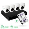 Комплект видеонаблюдения уличный с жестким диском 1TB на 4 купольные камеры 1080P GV-K-S16/04 - Изображение 2