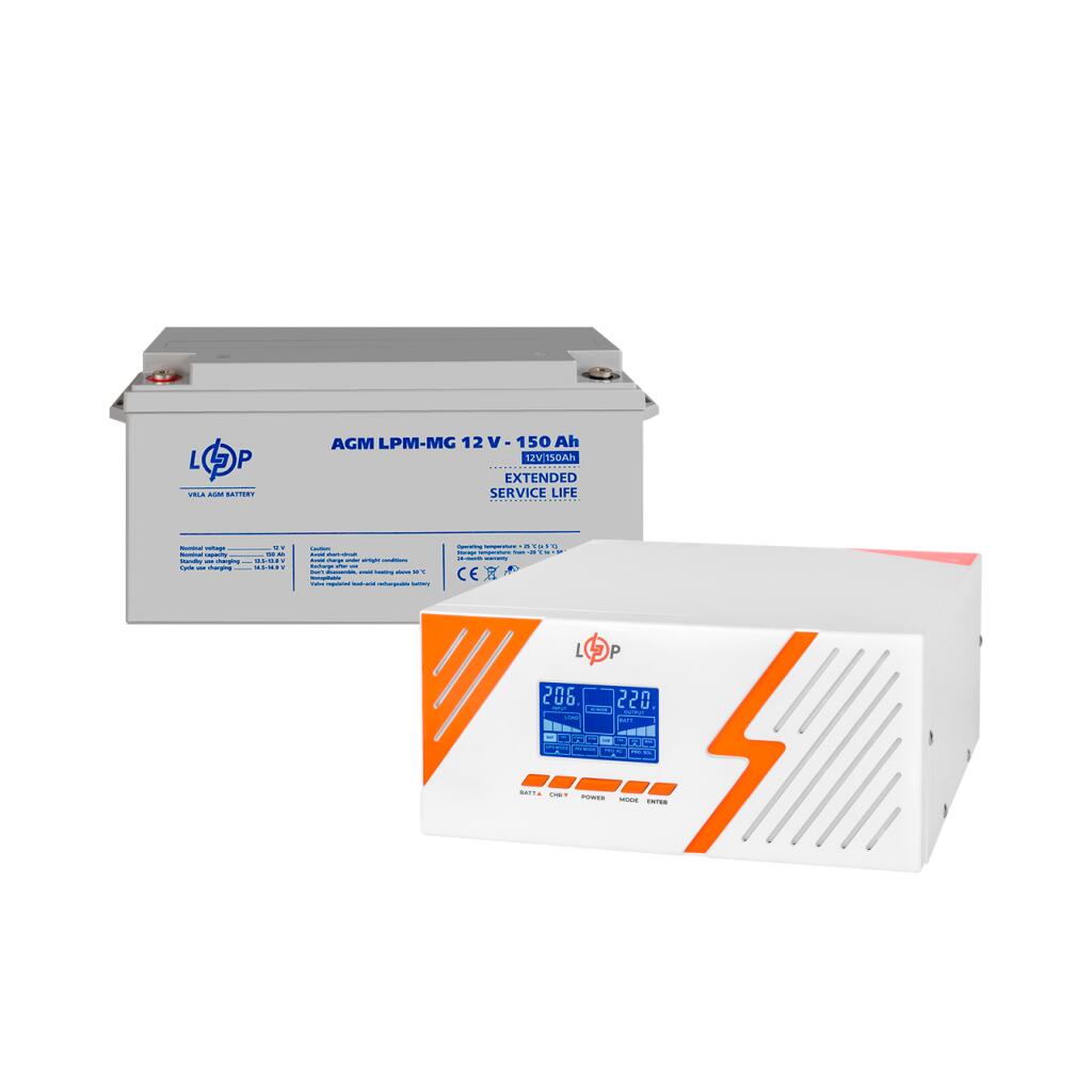 Комплект резервного питания ИБП + мультигелевая батарея (UPS B1500 + АКБ MG 1800Wh) - Изображение 3