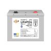 Аккумулятор LP LiFePO4 25,6V - 100 Ah (2560Wh) (BMS 100A/50А) Метал Smart BT - Изображение 1