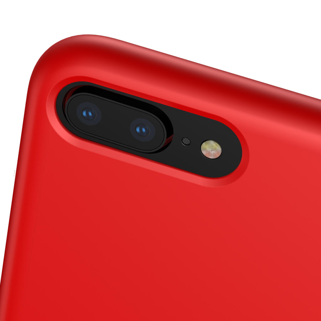 Чехол Baseus для iPhone 8 Plus/7 Plus Original LSR Red (WIAPIPH8P-SL09) - Изображение 4