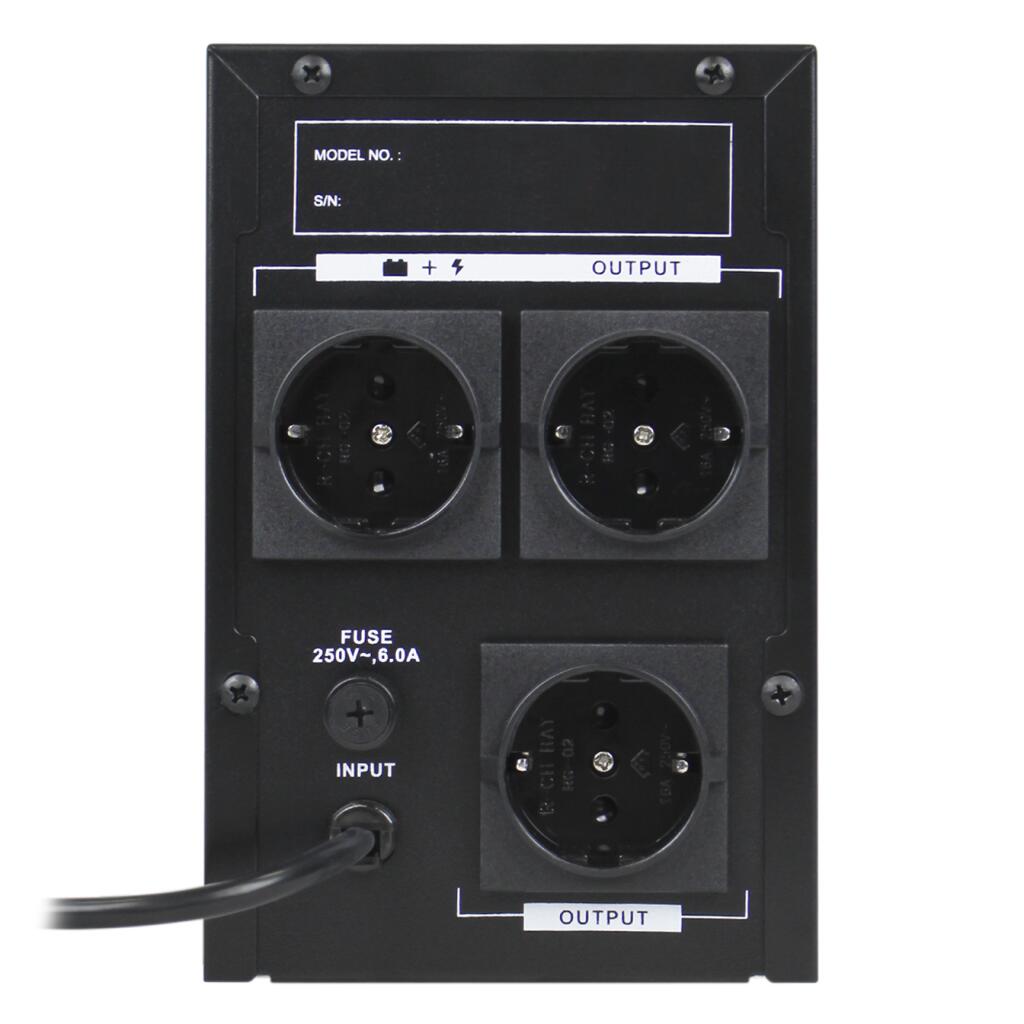 Джерело безперебійного живлення (ДБЖ) LPM-L1100VA (770Вт) - Зображення 6