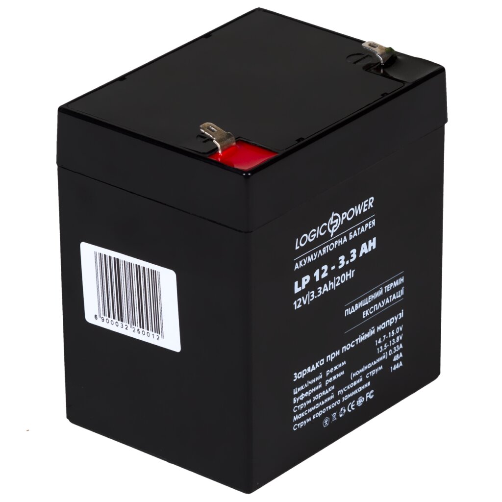 Аккумулятор AGM LP 12V - 3.3 Ah Silver - Изображение 1