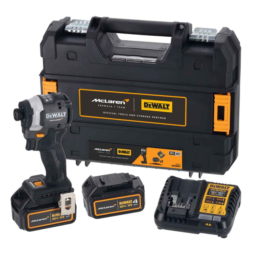 Шуруповёрт ударный McLaren F1 TEAM LIMITED EDITION DeWALT DCF85MM2T - Изображение 1