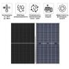 Солнечная панель двухсторонняя монокристаллическая LP Longi Solar Half-Cell 670W (35 профиль, TOPCon N-type Bi-facial) - Изображение 2