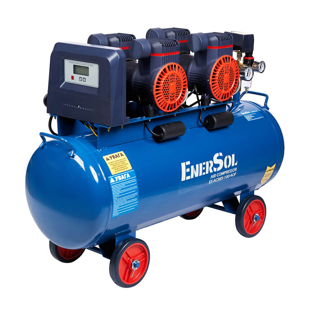 Компресор повітряний безмасляний EnerSol ES-AC88 ES-AC885-100-4OF - Изображение 2