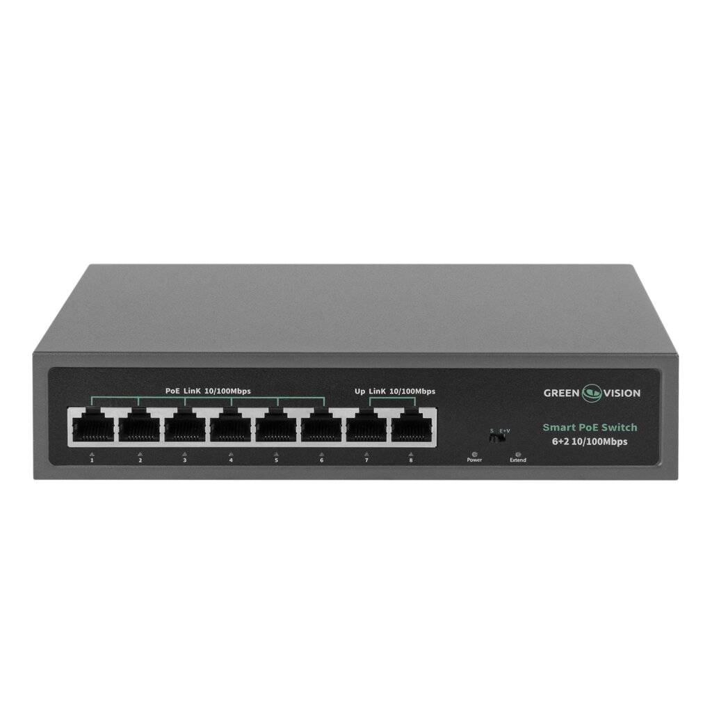 Коммутатор сетевой GV-014-D-06+2P POE - Изображение 2