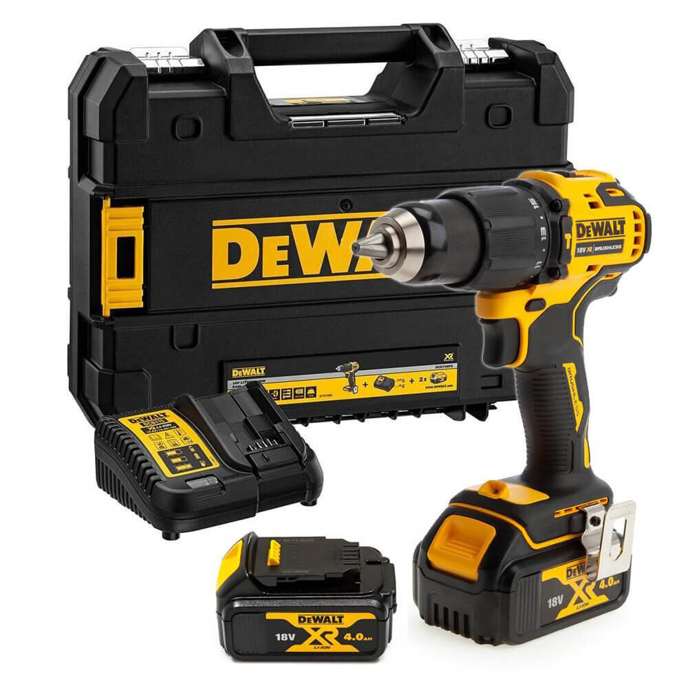Дрель- шуруповерт аккумуляторная бесщёточная ударная DeWALT DCD709M2T - Изображение 1