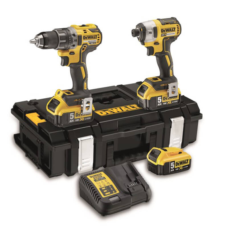 Набір з двох інструментів безщіткових DeWALT DCK DCK266P3 - Изображение 1