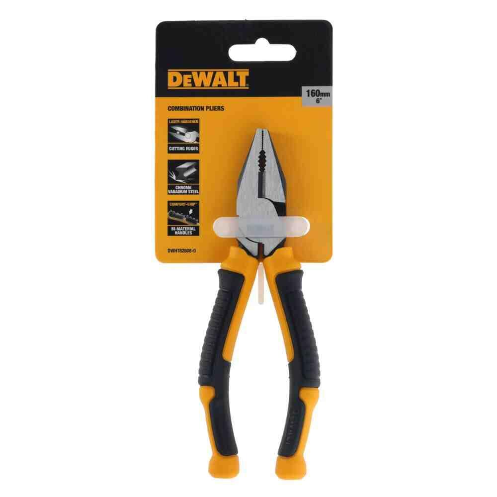 Плоскогубцы LASER HARDENED комбинированные, L=160 мм DeWALT DWHT82808-0 - Изображение 3