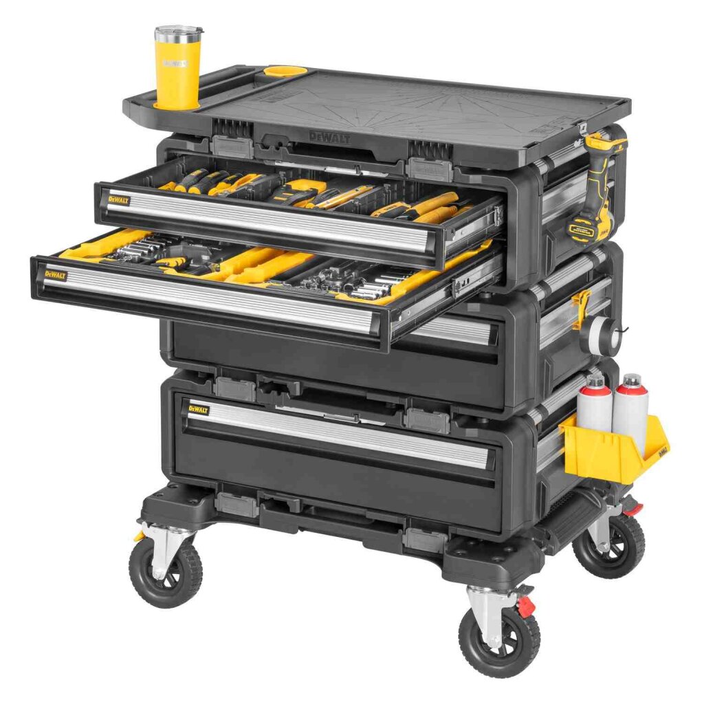 Рабочая станция 5 в 1 (комплект ящиков на тележке) TOUGHSYSTEM 2.0 DXL DeWALT DWST60510-1 - Изображение 2