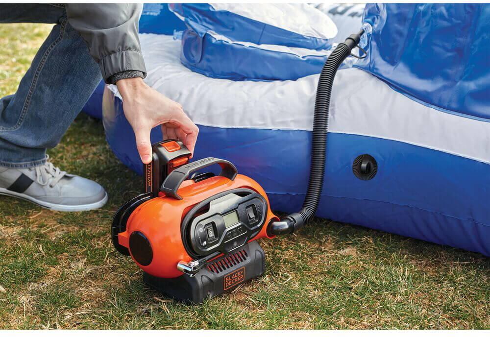 Компрессор автомобильный аккумуляторный BLACK+DECKER BDCINF18N - Изображение 13