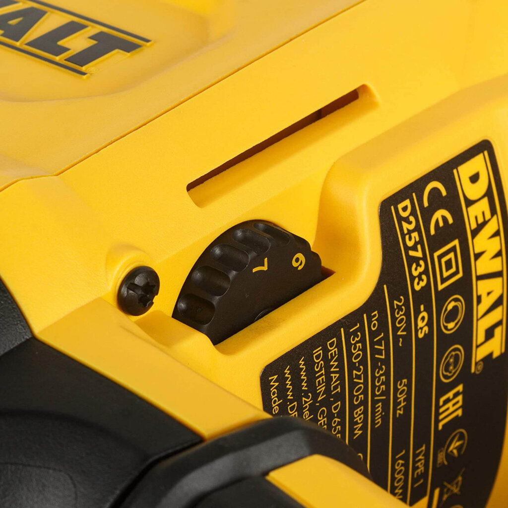 Перфоратор сетевой SDS-MAX DeWALT D25733K D25733K - Изображение 10