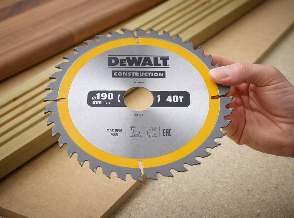 Диск пилковий СONSTRUCTION DeWALT DT1945 - Зображення 3