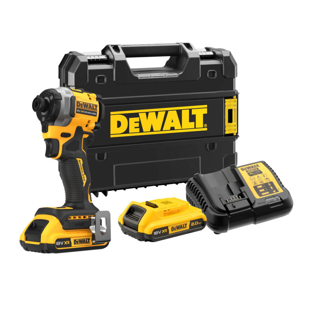 Шуруповерт ударный аккумуляторный бесщёточный DeWALT DCF850D2T DCF850D2T - Изображение 1
