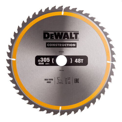 Диск пильный СONSTRUCTION DeWALT DT1959 - Изображение 1