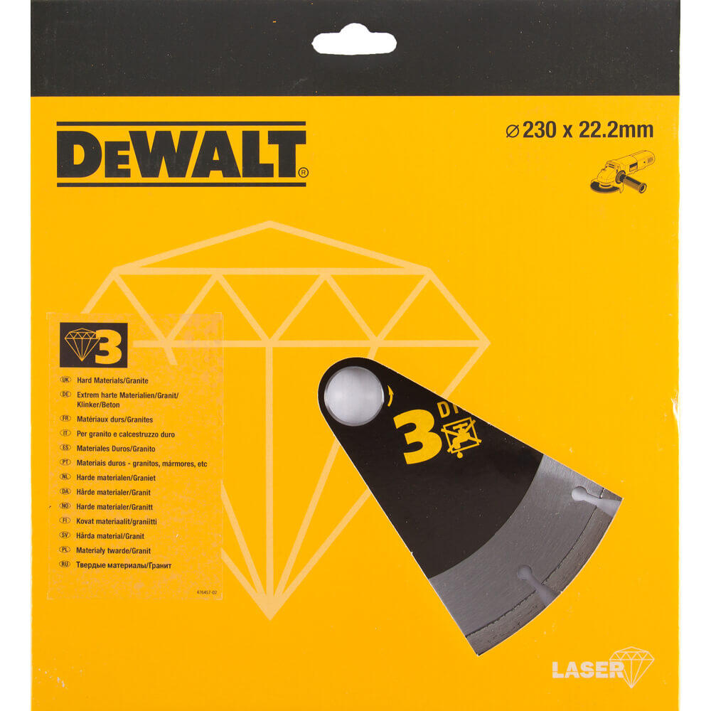 Диск алмазный DeWALT DT3763 - Изображение 2