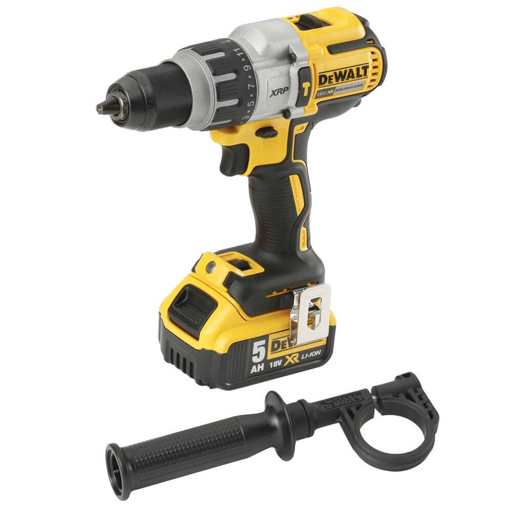 Дрель- шуруповерт аккумуляторная бесщёточная ударная DeWALT DCD996P3 - Изображение 3