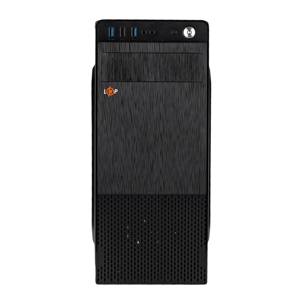 Корпус БЕЗ БЖ LP 2109 - black case chassis cover 1xUSB2.0, 2xUSB3.0 - Изображение 2