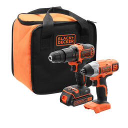 Набір з двох інструментів BLACK+DECKER BCK21S1S BCK21S1S