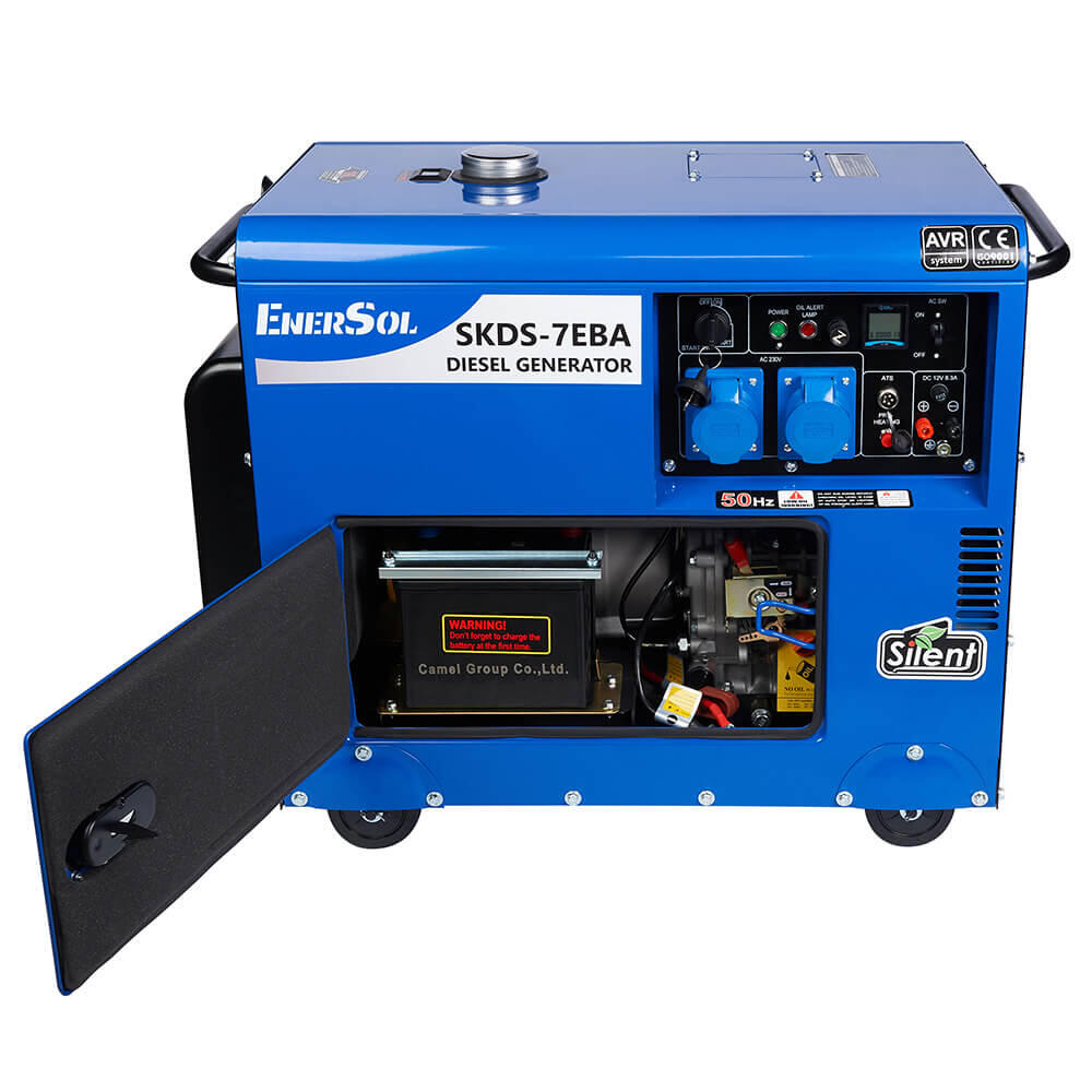 Генератор дизельний EnerSol SKDS-7EBA SKDS-7EBA - Зображення 2