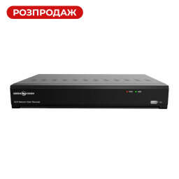 IP видеорегистратор 8-канальный 12MP NVR GreenVision GV-N-I016/08