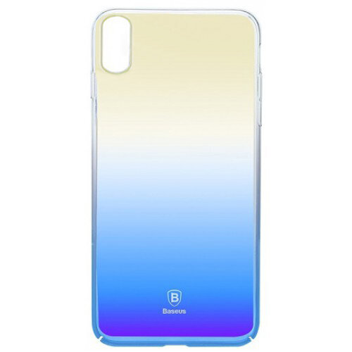 Чехол Baseus для iPhone X/Xs Glaze blue (WIAPIPHX-GC03) - Изображение 1