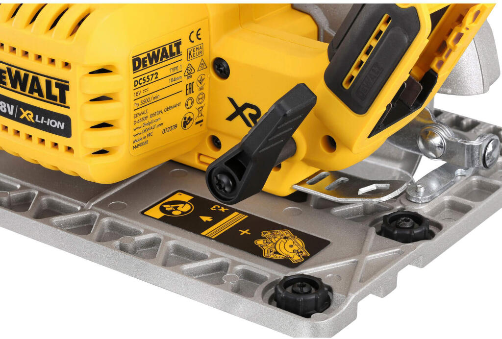Пила дисковая аккумуляторная бесщёточная DeWALT DCS572NT DCS572NT - Изображение 7