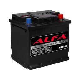 Акумулятор авто Мегатекс ALFA 6СТ-50-АЗ (прав) ТХП 420