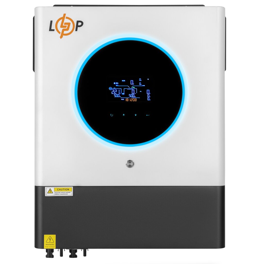 Гибридный солнечный инвертор (ИБП) LPW-MAXII-8000VA (8000Вт) MPPT 150A OFF GRID - Изображение 1