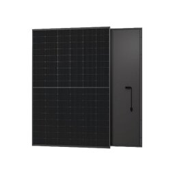 Солнечная панель LP Longi Solar Half-Cell 440W (Full black, 30 профиль, Topcon N Bi-facial, монокристалл)