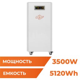 Система резервного питания LP Autonomic Ultra FW 3500W (АКБ 5200Wh) Белый мат