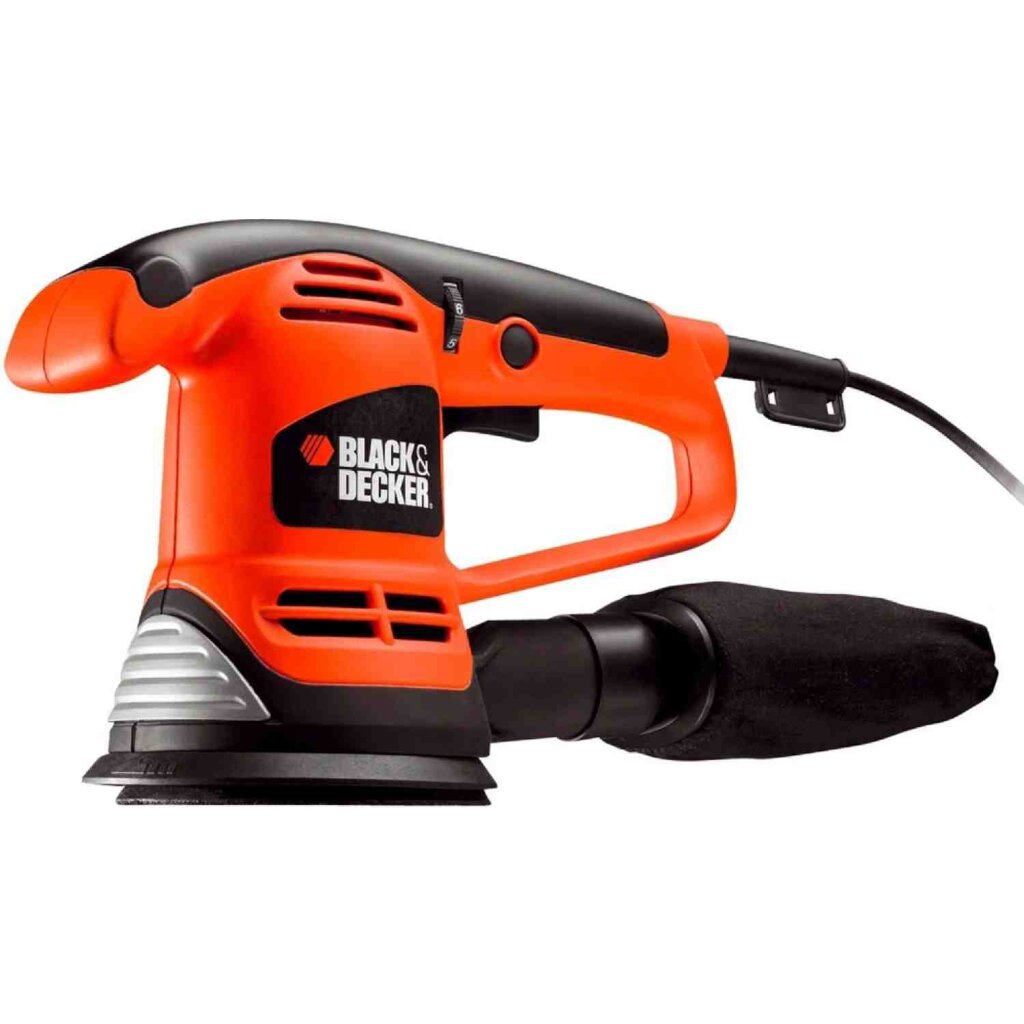 Шлифмашина эксцентриковая сетевая BLACK+DECKER KA191EK KA191EK - Изображение 1