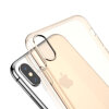 Чехол Baseus для iPhone Xs Max Simplicity Прозрачный Золотой (ARAPIPH65-A0V) - Изображение 4