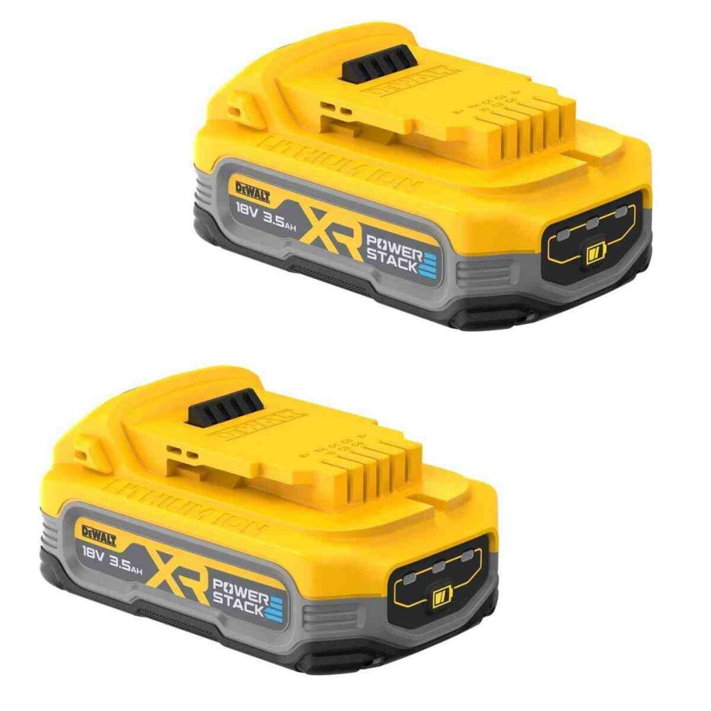 Набор аккумуляторных батарей PowerStack DeWALT DCBP318S2 - Изображение 1