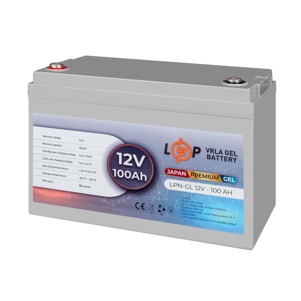Аккумулятор гелевый LPN-GL 12V - 100 Ah (JAPAN) - Изображение 3