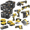 Набір з восьми інструментів акумуляторних DeWALT DCK865P4T - Изображение 1