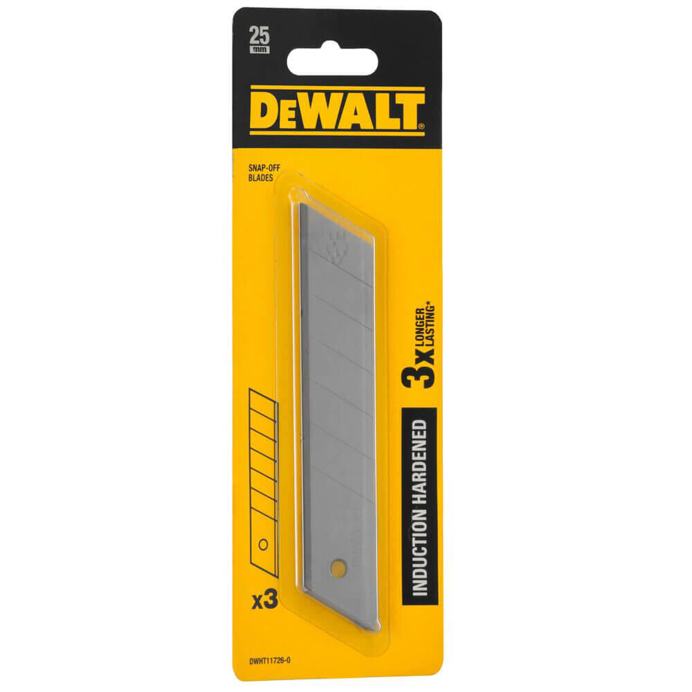Лезвия запасные шириной 25 мм с отламывающимися сегментами DeWALT DWHT11726-0 - Изображение 3