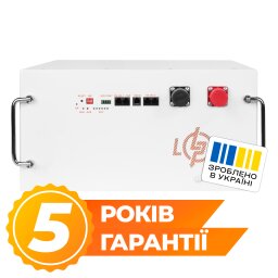 Аккумулятор LP LiFePO4 51,2V - 280 Ah (14336Wh) (BMS JK 200A/100А) RM RS485/CAN WH