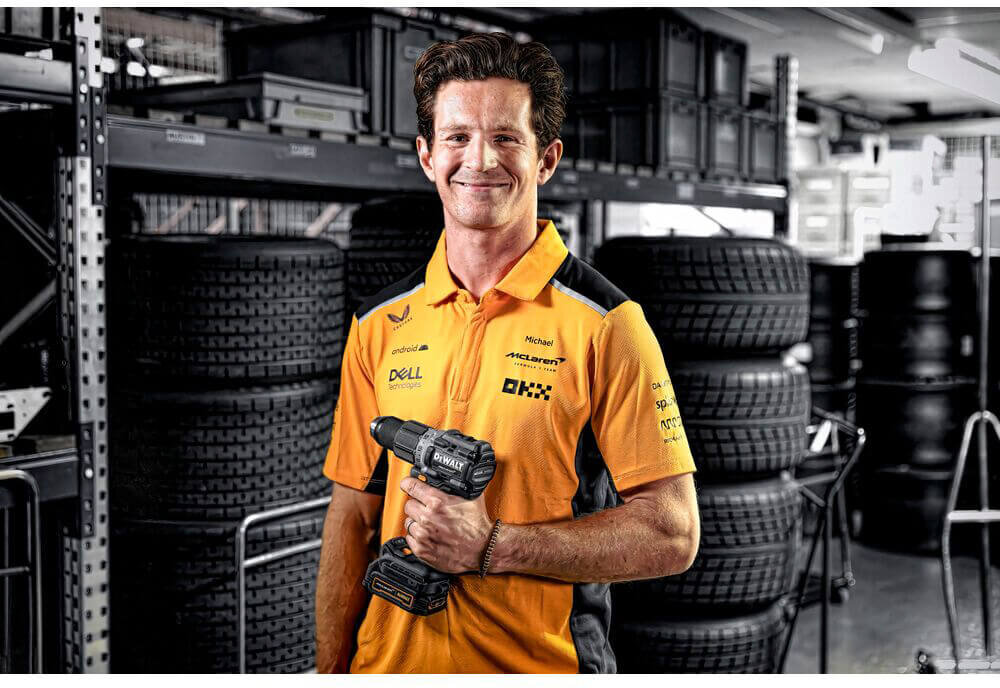 Дрель-шуруповёрт McLaren F1 TEAM LIMITED EDITION DeWALT DCD85ME2GT - Изображение 7