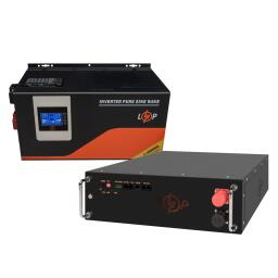 Комплект резервного питания LogicPower ИБП 2000W + литиевая (LiFePO4) батарея 5120Wh