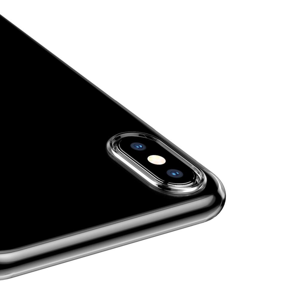 Чехол Baseus для iPhone Xs Max Simplicity Прозрачный (ARAPIPH65-A02) - Зображення 7