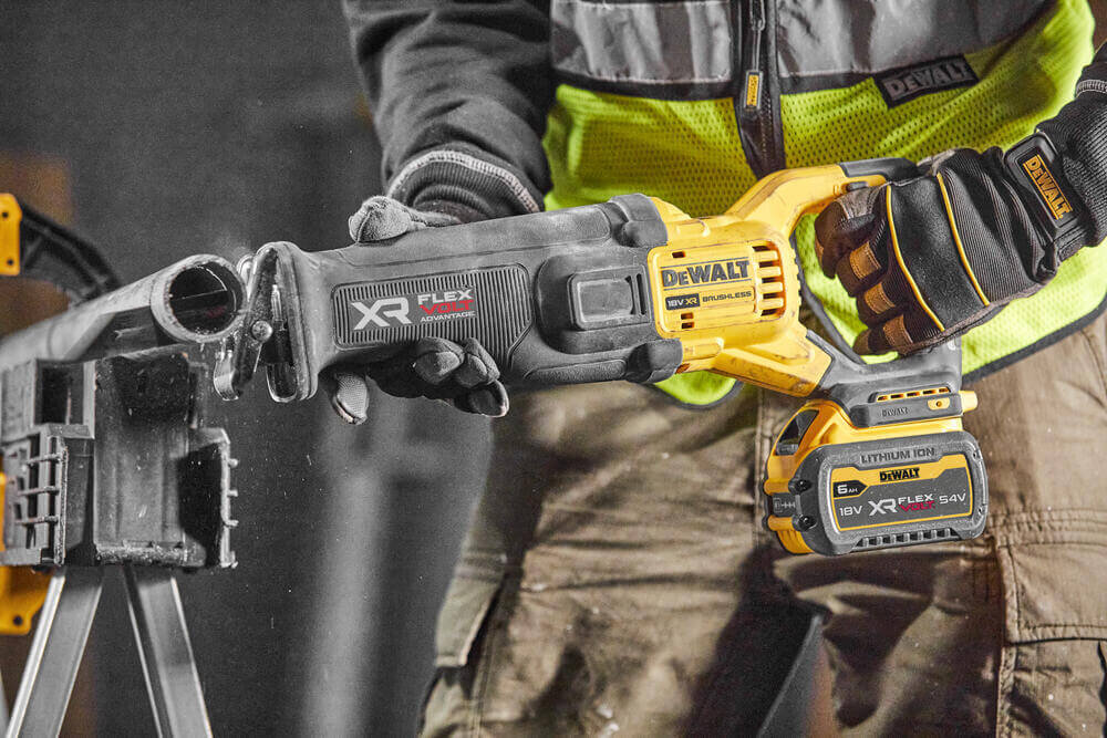 Пила сабельная аккумуляторная DeWALT DCS386T1 DCS386T1 - Изображение 6