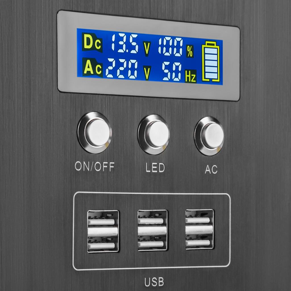 Многофункциональная портативная зарядная станция LP CHARGER MPPT 1000 Max (1000W, 960Wh) - Изображение 9