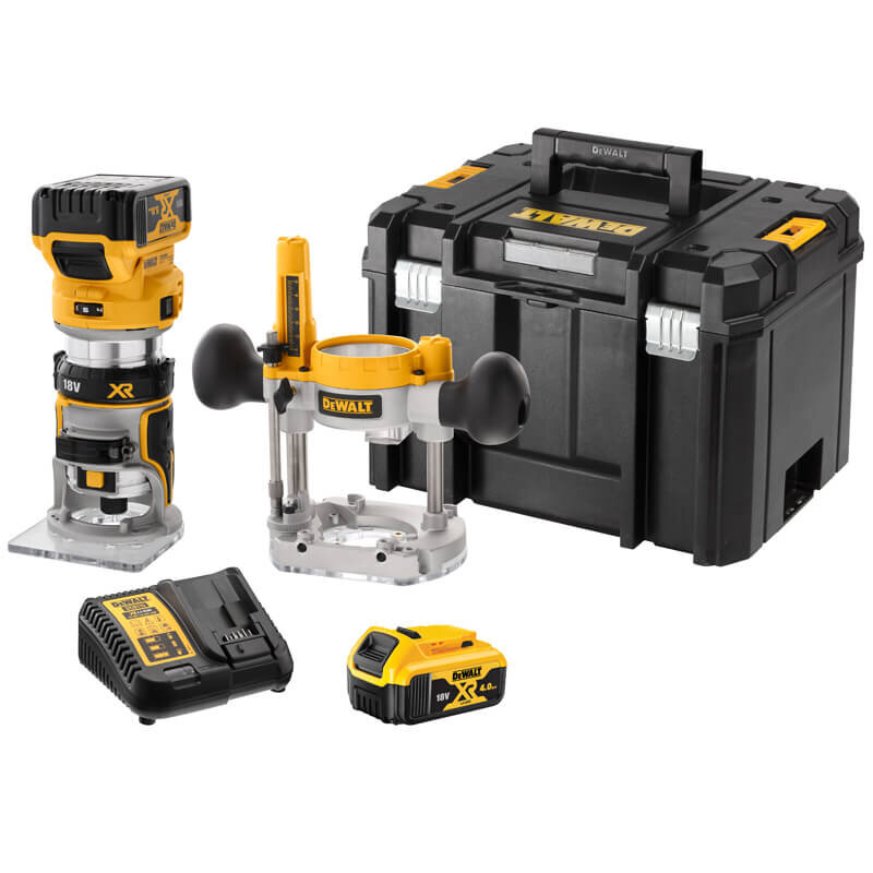 Фрезер аккумуляторный бесщёточный DeWALT DCW604P2 DCW604P2 - Изображение 1