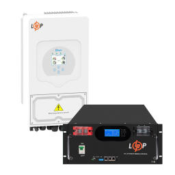 Комплект резервного питания LogicPower ИБП 6000W + литиевая (LiFePO4) батарея 6000Wh