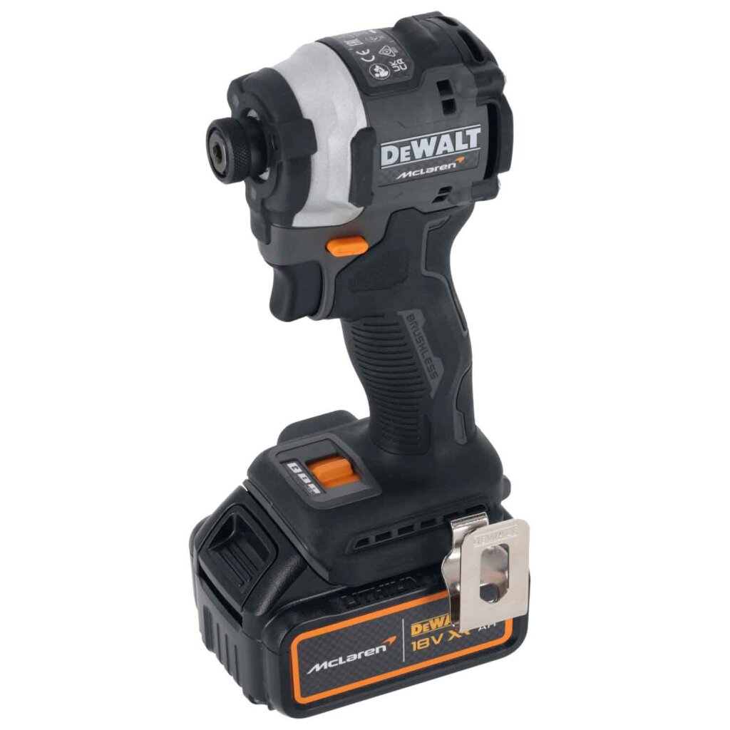 Шуруповёрт ударный McLaren F1 TEAM LIMITED EDITION DeWALT DCF85MP2T - Изображение 3
