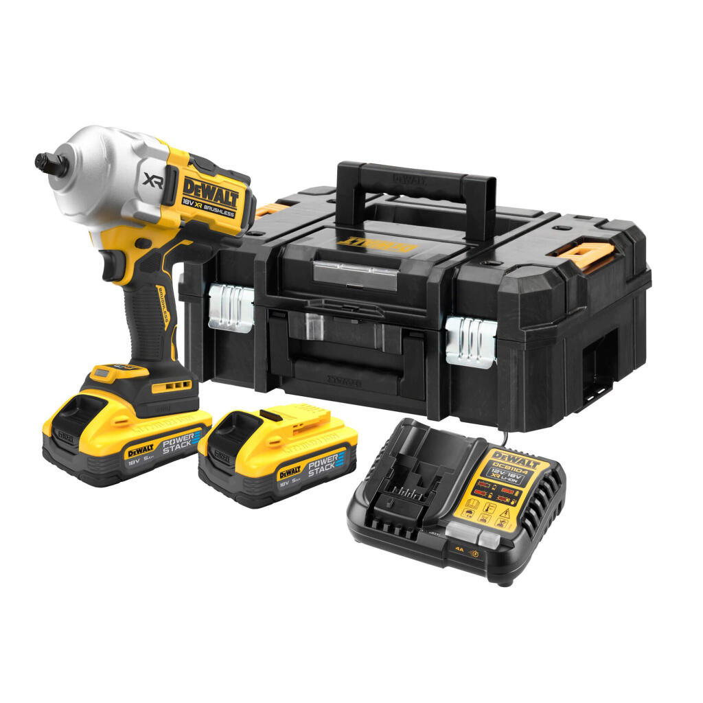 Гайковерт ударный аккумуляторный бесщёточный DeWALT DCF961H2T - Изображение 5