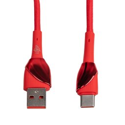 Кабель (шнур) LP USB 3.0 to USB Type-C 30W із швидкою зарядкою (QC) 1м C301FC